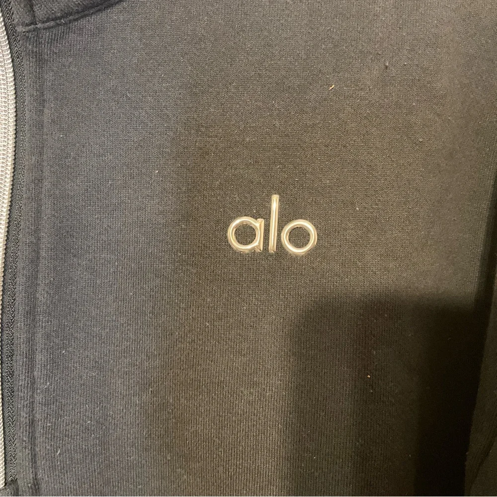 Alo Yoga Accolade 1/4 Zip Pullover Anthracite M - Picture 8 of 10